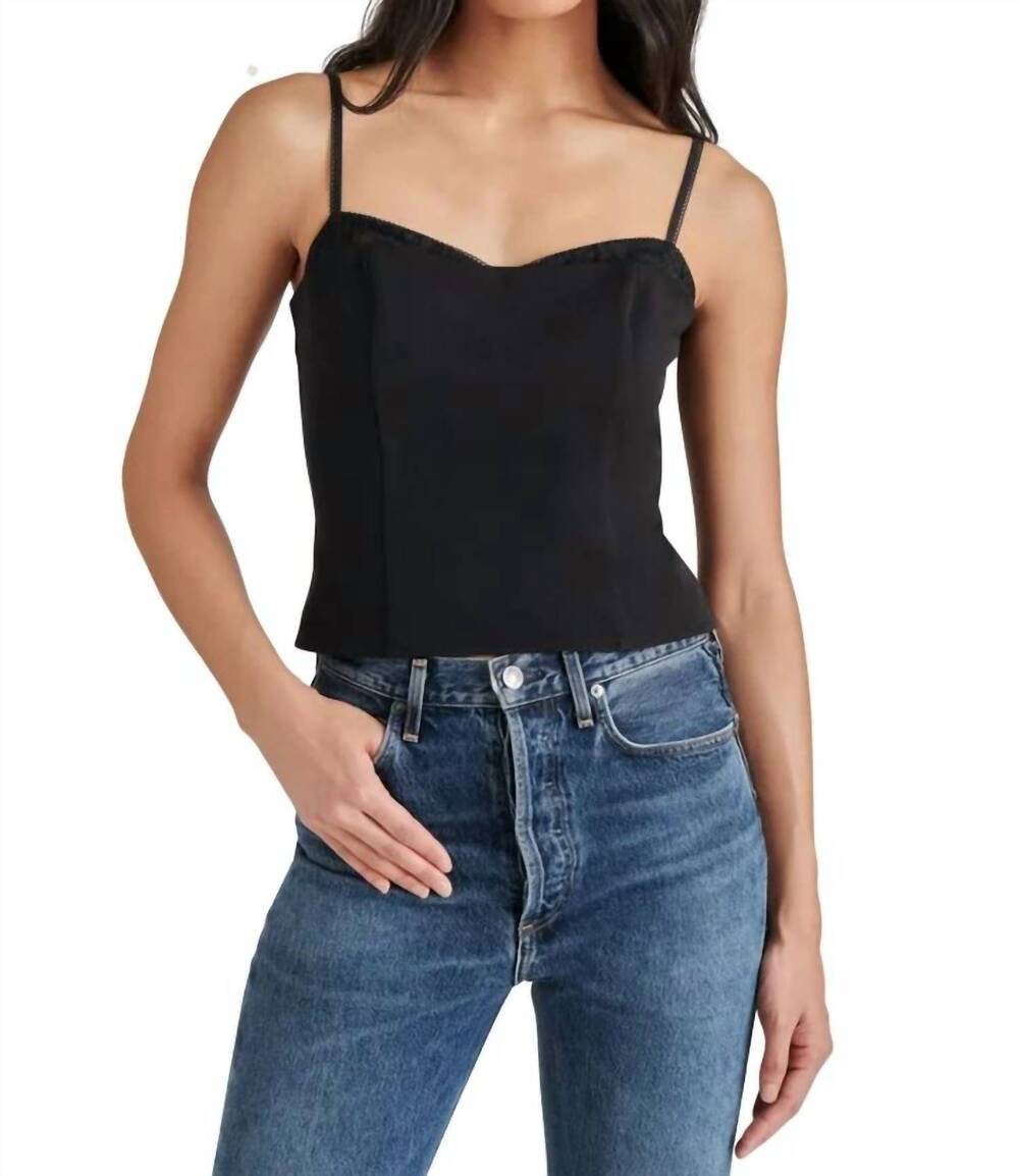 NEW STEVE MADDEN cooper top in black